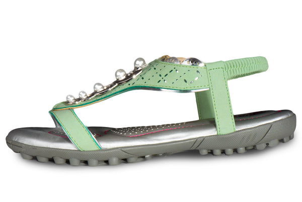 Pearly Girly - Sage Green - Sweet Sandals